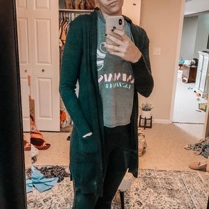 Long Cotton Cardigan